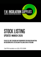 March 2026 stocklist